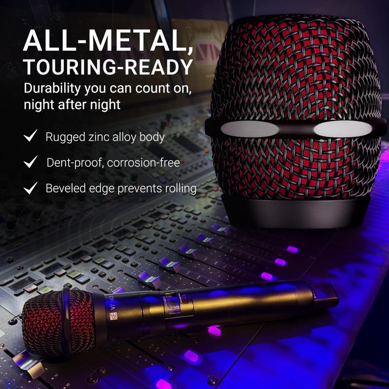 SE ELECTRONICS V7 MC1 Wireless Microphone Capsule - Compatible with Shure Wireless Transmitters - Professional Dynamic Microphone for Singing, Speech & Music Studio Recording (Black) - Image 5